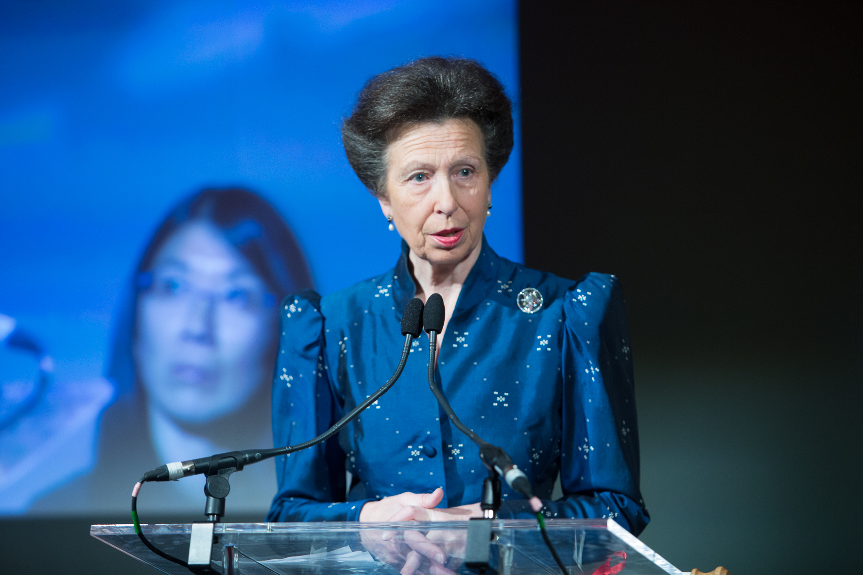 Anne The Princess Royal during an official engagement