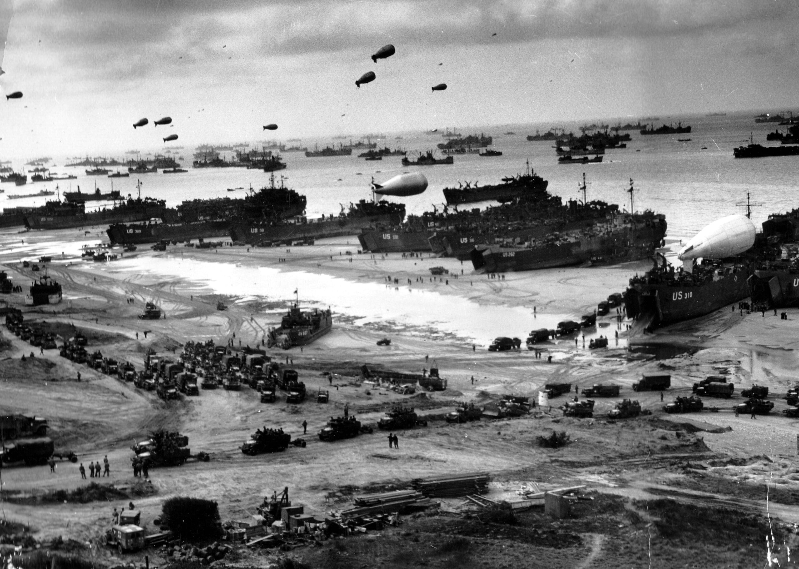 D-Day Normandy landings during the Second World War